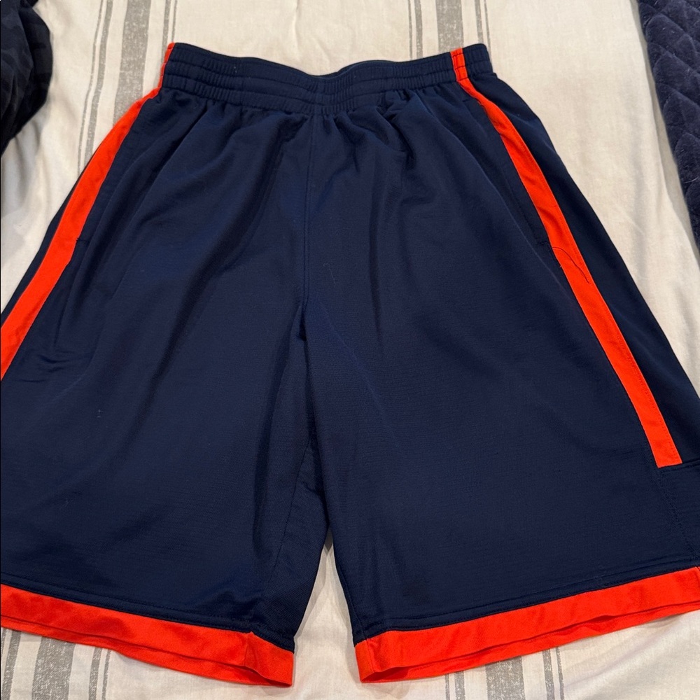 Nike Dri-FIT Navy Shorts Syracuse logo